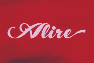 Alire: Elevating Editorial Design with Retro Cursive Typography