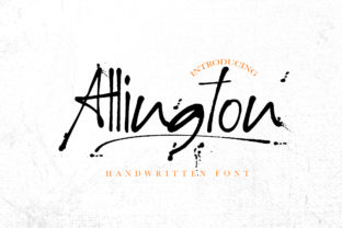 Allington Typeface: Elevate Campaign Visuals with Authentic Script Charm