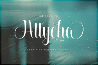 Attycha: The Handwritten Font for Authentic Brand Identity