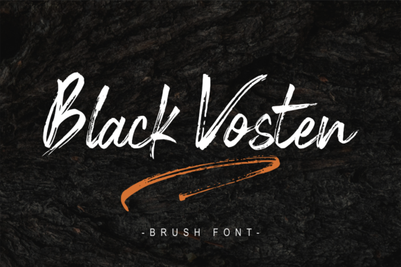 Black Vosten: A Handwritten Typeface for Standout Branding