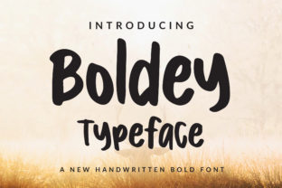Boldey: The Bold Script Font for Standout Craft Designs