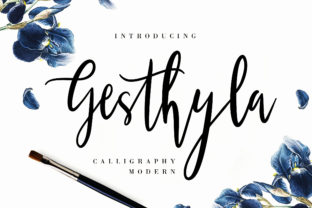 Gesthyla: The Script Font That Elevates Small Business Branding