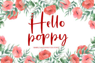 Hello Poppy: A Friendly Script Font for Modern Web Design