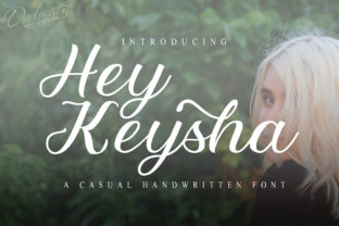 Hey Keysha: The Modern Script Font for Polished Brand Identity