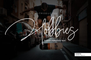 Hobbies Typeface: Adding Handcrafted Charm to Your Brand Identity