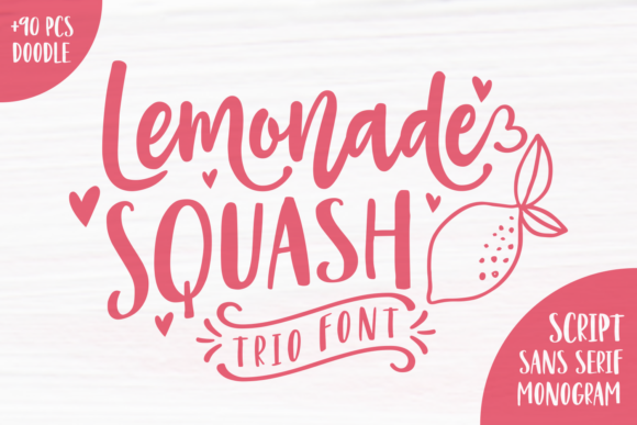 Lemonade Squash: The Friendly Script Font for Engaging Digital Content