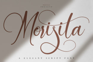 Morisita: A Modern Script Font for Romantic Brand Identity