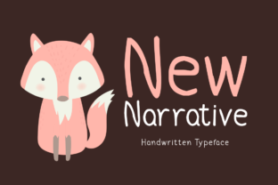 New Narrative: A Handwritten Display Font for Authentic Branding