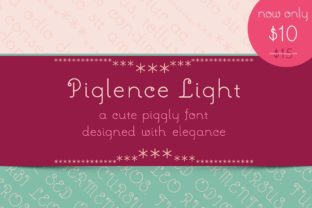 Piglence Light Review: A Designer’s Take on This Script Amp Typeface