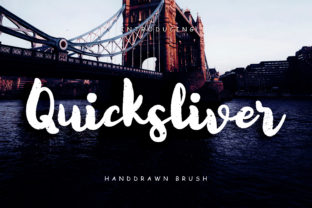 Quicksliver Typeface: A Designer’s Take on Hand-Drawn Branding