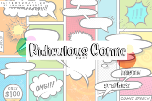Ridiculous Comic: A Playful Typeface for Memorable Brand Identity