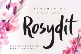 Rosydit Typeface: A Sweet Script for Handmade Branding