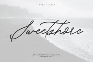 Sweetshore: A Script Font for Authentic Digital Branding