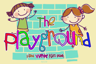 The Playground Typeface: A Whimsical Script for Editorial Design
