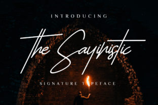 The Sayinistic: A Handcrafted Typeface for Authentic Branding