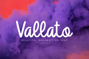 Vallato: A Handwritten Typeface for Modern Editorial Design